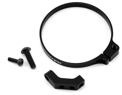 Exotek Angled Clamp On Fan Mount (Black)