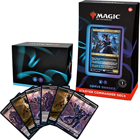 Magic: The Gathering Starter Commander Deck – Grave Danger (Blue-Black)