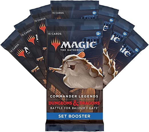 Magic: The Gathering Commander Legends: Battle for Baldur’s Gate Set Booster Pack