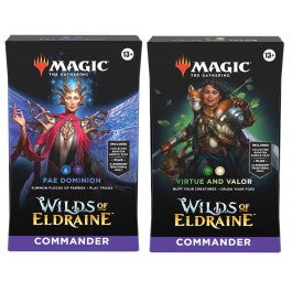 MAGIC - WILDS OF EDRAINE COMMANDER DECKS 1 BOX