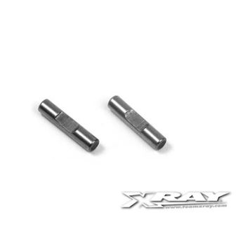 XRAY ECS DRIVE SHAFT PIN 2 X 9 WITH FLAT SPOT (2) 305394