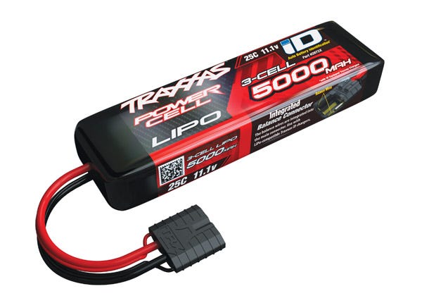 TRAXXAS 5000mAh 11.1v 3-Cell 25C LiPo Battery