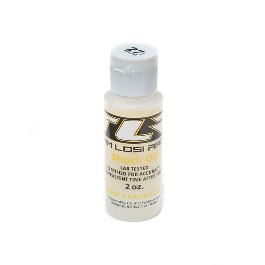 TLR SILICONE SHOCK OIL, 27.5WT, 294CST, 2OZ