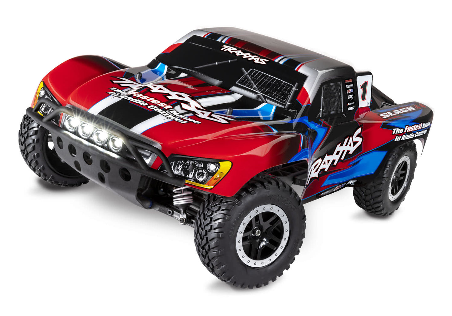 TRAXXAS SLASH 4X4 BRUSHED W/ LED LIGHTS