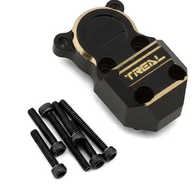 Treal Hobby Axial SCX24 Brass Differential Cover (Black) (11.2g) TLHTSCX24-01