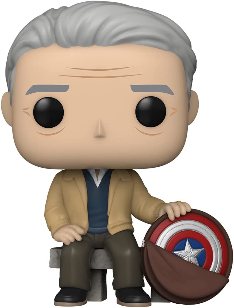 Funko Pop! Marvel: Year of The Shield - Old Man Steve, Amazon Exclusive