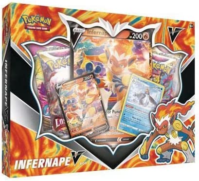 Pokemon Lost Origin Infernape V Box Set: 4 Booster Packs + promos!