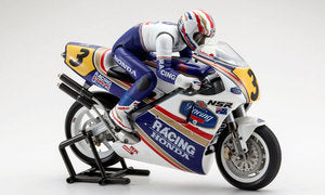 Kyosho 1/8 EP Honda NSR500 1991 Motorcycle Kit, Hanging on Racer KYO34932B