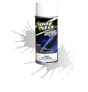 SPAZ STIX SILVER METALLIC BACKER / BASECOAT AEROSOL 3.5OZ SZX00309