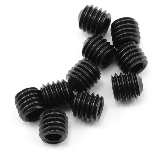 ProTek RC 3x3mm "High Strength" Cup Style Set Screws (10)