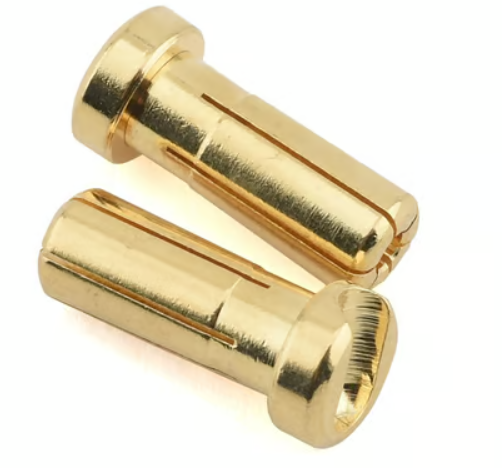 1UP Racing 5mm LowPro Bullet Plugs (2)