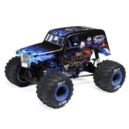 LOSI 1/18 Mini LMT 4X4 Brushed Monster Truck RTR, Son-Uva Digger LOS01026T2