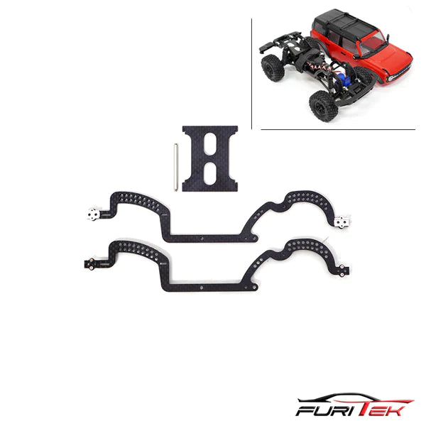 FURITEK GRASSHOPPER FRAME KIT FOR TRX-4M CARBON FIBER VERSION