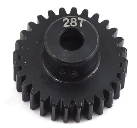 ProTek RC Lightweight Steel 48P Pinion Gear (3.17mm Bore) (28T)