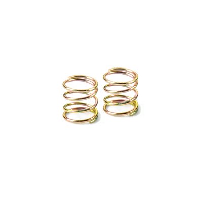 XRAY FRONT COIL SPRING FOR 4MM PIN C=1.5-1.7 - GOLD (2) 372186