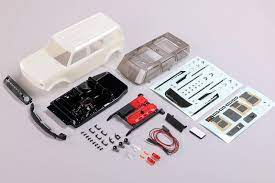 AXIAL Ford Bronco Body, White: SCX24