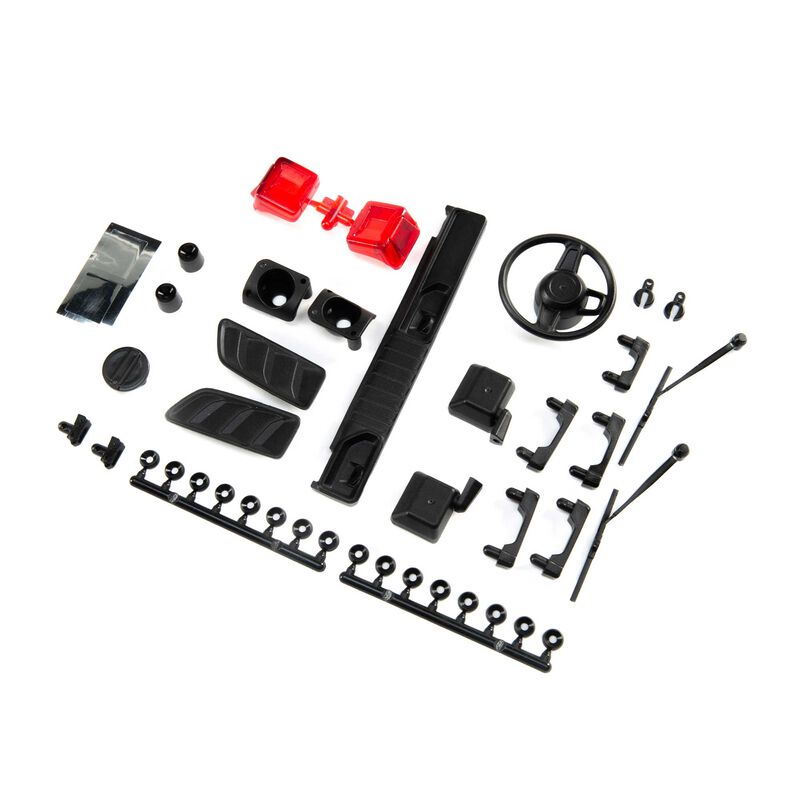 AXIAL Exterior Body Detail Parts Jeep JLU: SCX10III