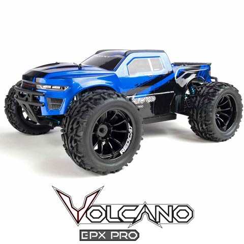 REDCAT VOLCANO EPX PRO RC OFFROAD TRUCK 1:10 BRUSHLESS ELECTRIC TRUCK BLUE