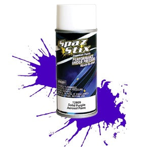 SPAZ STIX SOLID PURPLE AEROSOL PAINT 3.5OZ