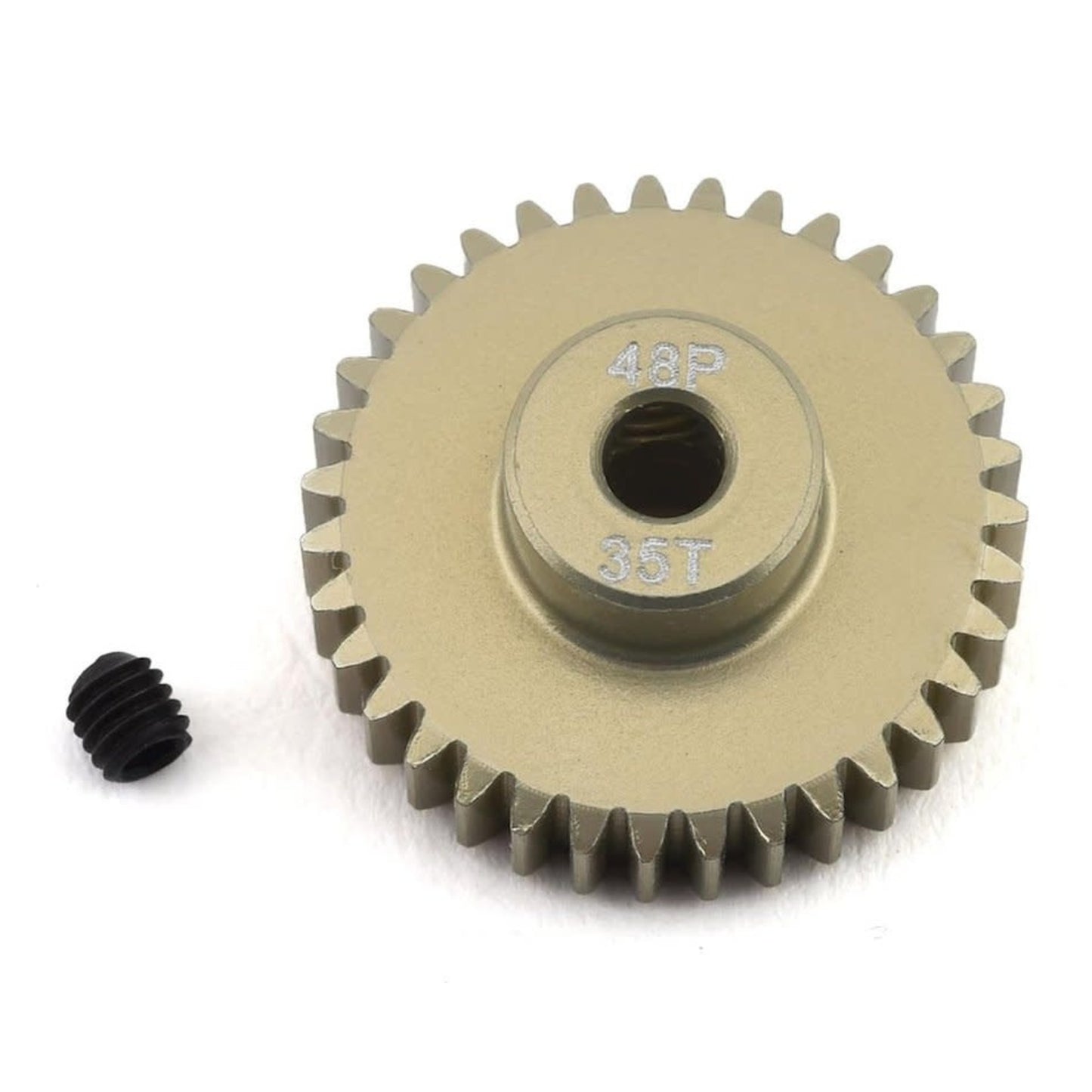 ProTek RC 48P Lightweight Hard Anodized Aluminum Pinion Gear (3.17mm Bore) (35T)