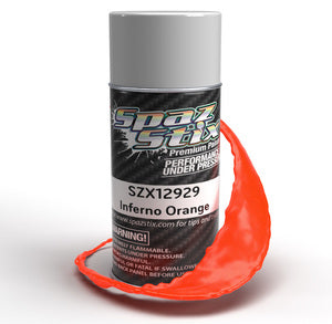 SPAZ STIX Inferno Orange Aerosol Paint, 3.5oz Can