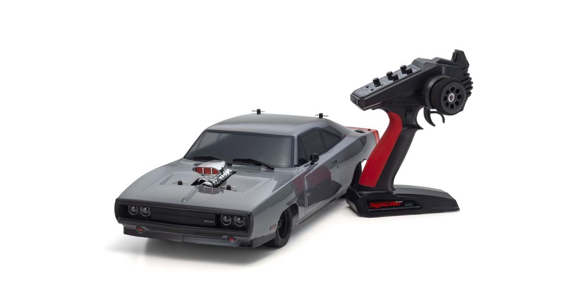 KYOSHO 1/10 EP 4WD RTR Fazer Mk2 1970 Dodge Charger Super Charged VE Gray