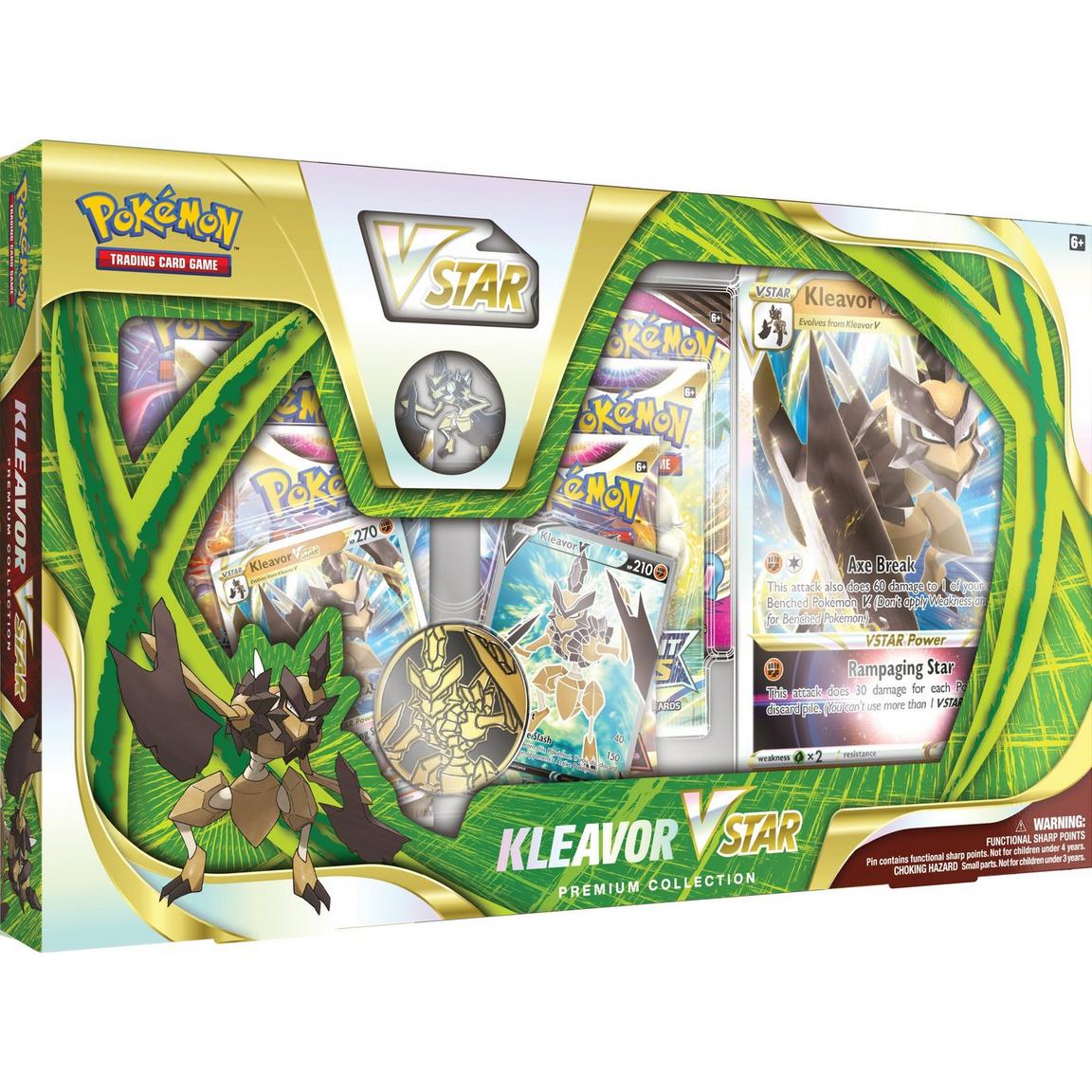 Pokemon Trading Card Game: Kleavor VSTAR Premium Collection Box