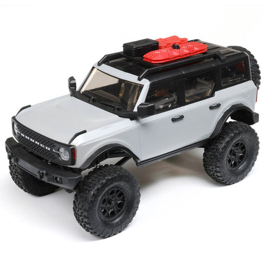 AXIAL 1/24 SCX24 2021 Ford Bronco 4WD Truck Brushed RTR GRAY