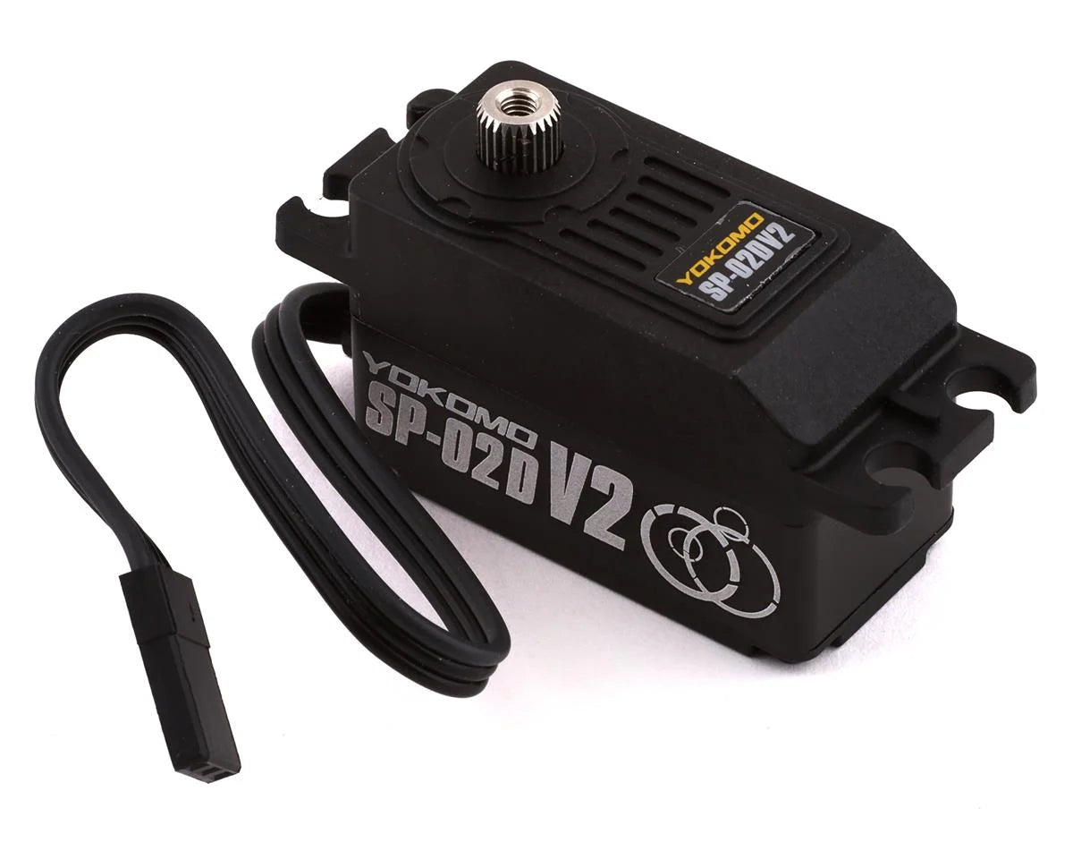 Yokomo SP-02D V2 RWD Digital Low Profile Drift Servo (Black)