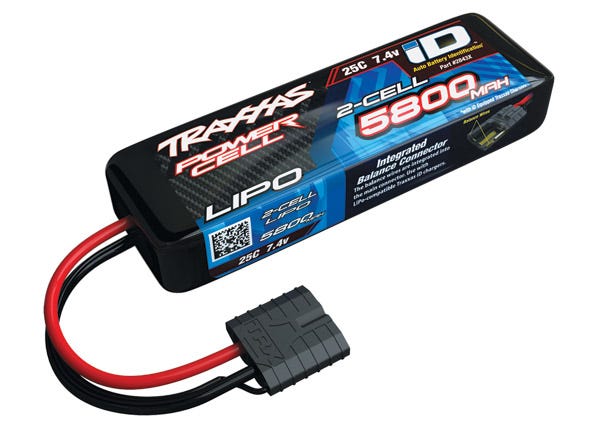 TRAXXAS 2S LIPO 5800MAH 7.4V 25C