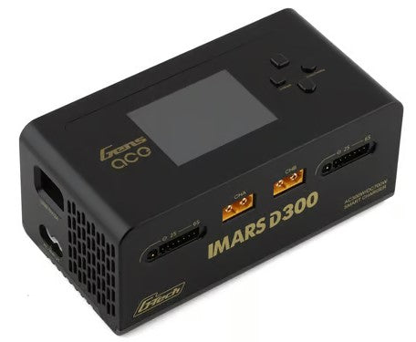 Gens Ace Imars D300 G-Tech Smart Dual AC/DC Charger (6S/16A) (Black) (AC-300W) (DC-350W x2) GEA300WD300-UB