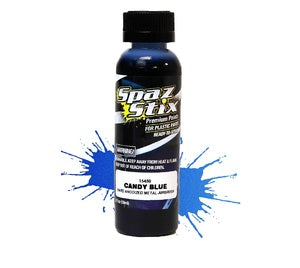 SPAZ STIX CANDY BLUE AIRBRUSH PAINT 2OZ SZX15450