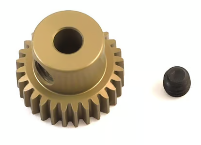 CRC "Gold Standard" 64P Aluminum Pinion Gear 28t