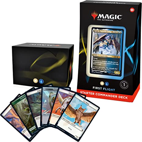 Magic: The Gathering Starter Commander Deck – First Flight (White-Blue)